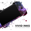Purple Blue and Pink Cloud Galaxy // Premium Vinyl Wrap Skin Kit Compatible with the Nintendo Switch 2