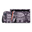 Purple Sacred Elephant Pattern // Premium Vinyl Wrap Skin Kit Compatible with the Nintendo Switch 2
