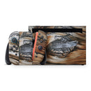 Raw Aged Knobby Wood // Premium Vinyl Wrap Skin Kit Compatible with the Nintendo Switch 2
