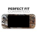 Raw Aged Knobby Wood // Premium Vinyl Wrap Skin Kit Compatible with the Nintendo Switch 2