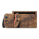 Raw Wood Planks V11 // Premium Vinyl Wrap Skin Kit Compatible with the Nintendo Switch 2