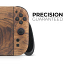 Raw Wood Planks V11 // Premium Vinyl Wrap Skin Kit Compatible with the Nintendo Switch 2