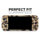 Real Cheetah Animal Print // Premium Vinyl Wrap Skin Kit Compatible with the Nintendo Switch 2
