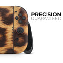 Real Cheetah Print // Premium Vinyl Wrap Skin Kit Compatible with the Nintendo Switch 2