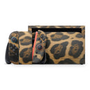 Real Thin Vector Leopard Print // Premium Vinyl Wrap Skin Kit Compatible with the Nintendo Switch 2