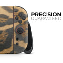 Real Thin Vector Leopard Print // Premium Vinyl Wrap Skin Kit Compatible with the Nintendo Switch 2