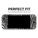 Real Vector Zebra Print // Premium Vinyl Wrap Skin Kit Compatible with the Nintendo Switch 2