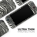 Real Vector Zebra Print // Premium Vinyl Wrap Skin Kit Compatible with the Nintendo Switch 2