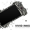 Real Vector Zebra Print // Premium Vinyl Wrap Skin Kit Compatible with the Nintendo Switch 2