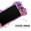 Red White Dragon Vein Agate Skin // Premium Vinyl Wrap Skin Kit Compatible with the Nintendo Switch 2