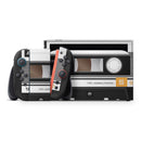 Retro Cassette Tape V12 // Premium Vinyl Wrap Skin Kit Compatible with the Nintendo Switch 2