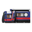 Retro Cassette Tape V2 // Premium Vinyl Wrap Skin Kit Compatible with the Nintendo Switch 2
