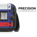 Retro Cassette Tape V2 // Premium Vinyl Wrap Skin Kit Compatible with the Nintendo Switch 2