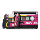Retro Cassette Tape V3 // Premium Vinyl Wrap Skin Kit Compatible with the Nintendo Switch 2