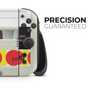 Retro Cassette Tape V6 // Premium Vinyl Wrap Skin Kit Compatible with the Nintendo Switch 2