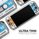Retro Cassette Tape V7 // Premium Vinyl Wrap Skin Kit Compatible with the Nintendo Switch 2
