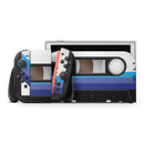 Retro Cassette Tape V8 // Premium Vinyl Wrap Skin Kit Compatible with the Nintendo Switch 2