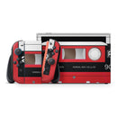 Retro Cassette Tape V9 // Premium Vinyl Wrap Skin Kit Compatible with the Nintendo Switch 2