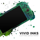 Retro Summer Jungle v1 // Premium Vinyl Wrap Skin Kit Compatible with the Nintendo Switch 2