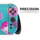Retro Summer Pineapple v1 // Premium Vinyl Wrap Skin Kit Compatible with the Nintendo Switch 2