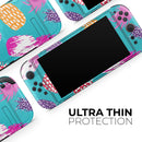 Retro Summer Pineapple v1 // Premium Vinyl Wrap Skin Kit Compatible with the Nintendo Switch 2