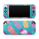 Retro Summer Pineapple v1 // Premium Vinyl Wrap Skin Kit Compatible with the Nintendo Switch 2