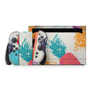Retro Summer Pineapple v2 // Premium Vinyl Wrap Skin Kit Compatible with the Nintendo Switch 2