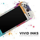 Retro Summer Pineapple v2 // Premium Vinyl Wrap Skin Kit Compatible with the Nintendo Switch 2