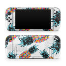Retro Summer Pineapple v3 // Premium Vinyl Wrap Skin Kit Compatible with the Nintendo Switch 2