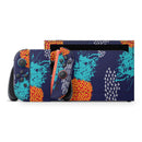 Retro Summer Pineapple v4 // Premium Vinyl Wrap Skin Kit Compatible with the Nintendo Switch 2