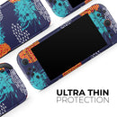 Retro Summer Pineapple v4 // Premium Vinyl Wrap Skin Kit Compatible with the Nintendo Switch 2