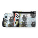 Retro Summer Pineapple v5 // Premium Vinyl Wrap Skin Kit Compatible with the Nintendo Switch 2