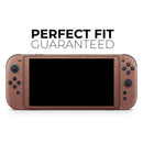 Rose Gold Digital Falling Glitter // Premium Vinyl Wrap Skin Kit Compatible with the Nintendo Switch 2