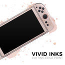 Rose Gold Marble Stone // Premium Vinyl Wrap Skin Kit Compatible with the Nintendo Switch 2