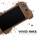 Rough-Cut Wood Plank // Premium Vinyl Wrap Skin Kit Compatible with the Nintendo Switch 2