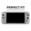Rough White Wood // Premium Vinyl Wrap Skin Kit Compatible with the Nintendo Switch 2