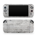 Rough White Wood // Premium Vinyl Wrap Skin Kit Compatible with the Nintendo Switch 2
