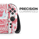 Sacred Red Elephant and Polkadots // Premium Vinyl Wrap Skin Kit Compatible with the Nintendo Switch 2