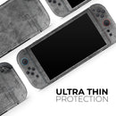 Scratched Metal Fab // Premium Vinyl Wrap Skin Kit Compatible with the Nintendo Switch 2