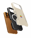 RETRO BEIGE | Lolliluxe™ by DesignSkinz | MagSafe® Compatible Tough Case for iPhone