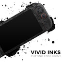 Shattered Black Polygon // Premium Vinyl Wrap Skin Kit Compatible with the Nintendo Switch 2