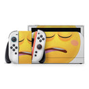 Sigh Friendly Emoticons // Premium Vinyl Wrap Skin Kit Compatible with the Nintendo Switch 2