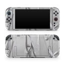 Silver Duct Tape // Premium Vinyl Wrap Skin Kit Compatible with the Nintendo Switch 2