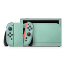Simple Mint Pastel Color // Premium Vinyl Wrap Skin Kit Compatible with the Nintendo Switch 2