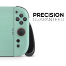 Simple Mint Pastel Color // Premium Vinyl Wrap Skin Kit Compatible with the Nintendo Switch 2