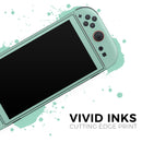 Simple Mint Pastel Color // Premium Vinyl Wrap Skin Kit Compatible with the Nintendo Switch 2