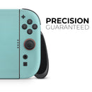 Simple Teal Pastel Color // Premium Vinyl Wrap Skin Kit Compatible with the Nintendo Switch 2
