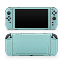Simple Teal Pastel Color // Premium Vinyl Wrap Skin Kit Compatible with the Nintendo Switch 2