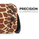 Simple Vector Giraffe Print // Premium Vinyl Wrap Skin Kit Compatible with the Nintendo Switch 2