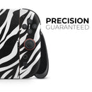 Simple Vector Zebra Animal Print // Premium Vinyl Wrap Skin Kit Compatible with the Nintendo Switch 2